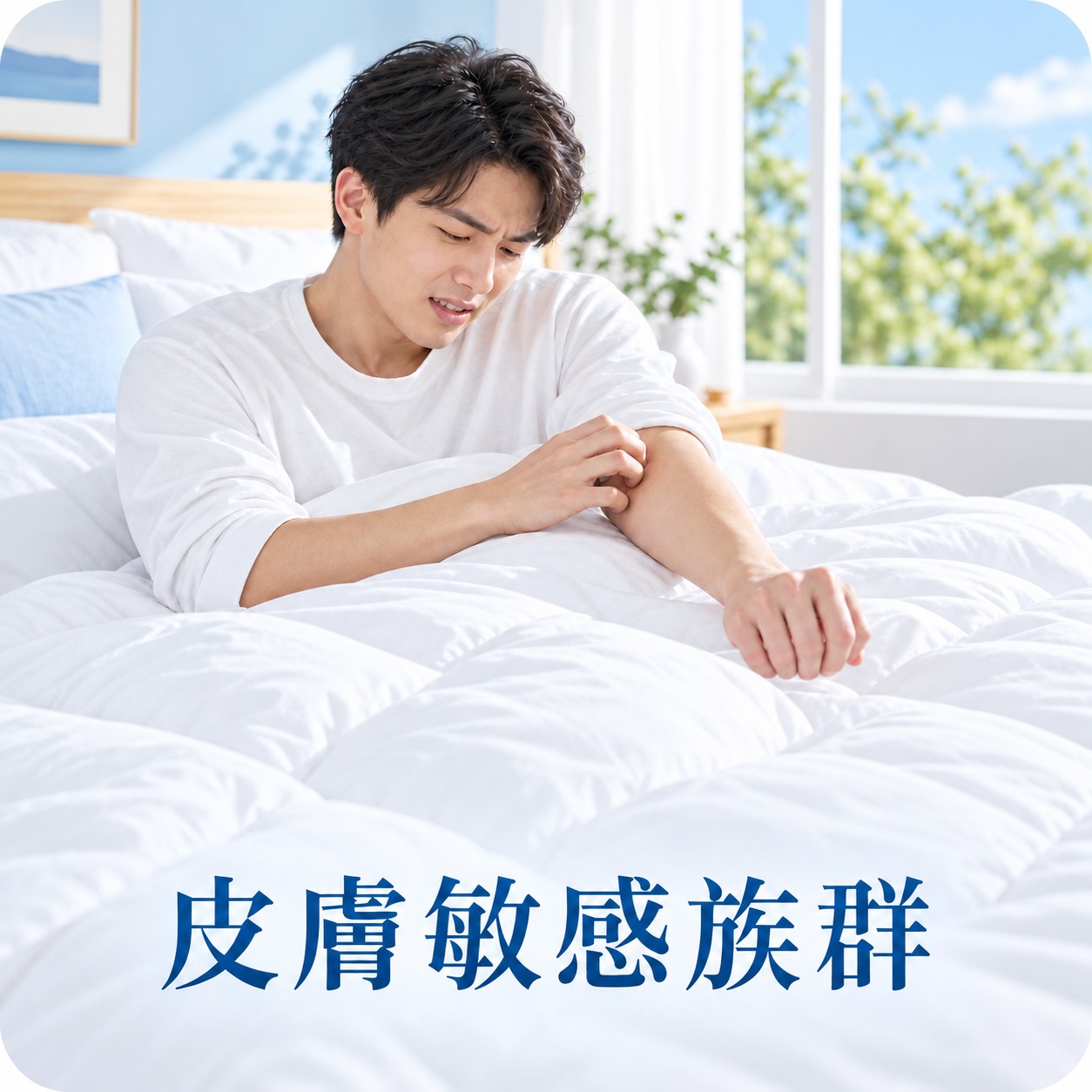 皮膚敏感族群重視寢具潔淨與過敏原接觸管理