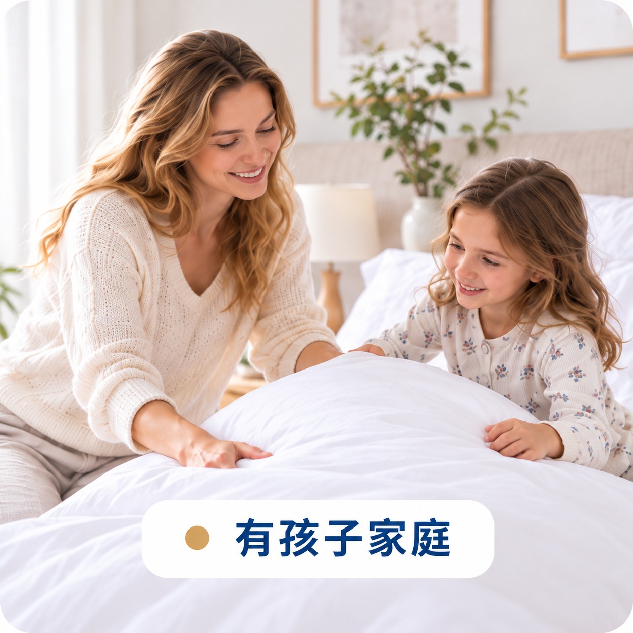 嬰幼兒與兒童睡眠時間較長，可使用Fotex防蟎套包覆床墊、枕芯與被胎